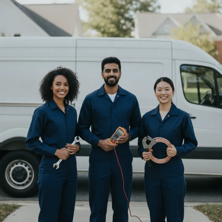 HVAC team in Neufchatel-Est-Lebourgneuf